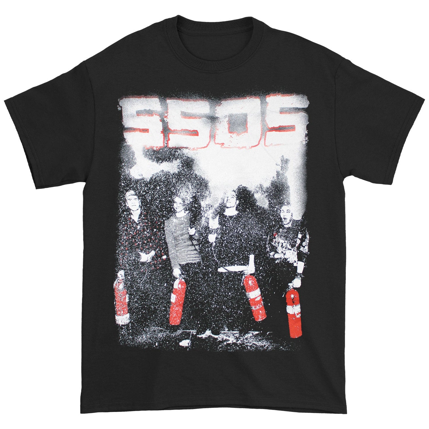 5 Seconds Of Summer Fire Extinguishers T-shirt