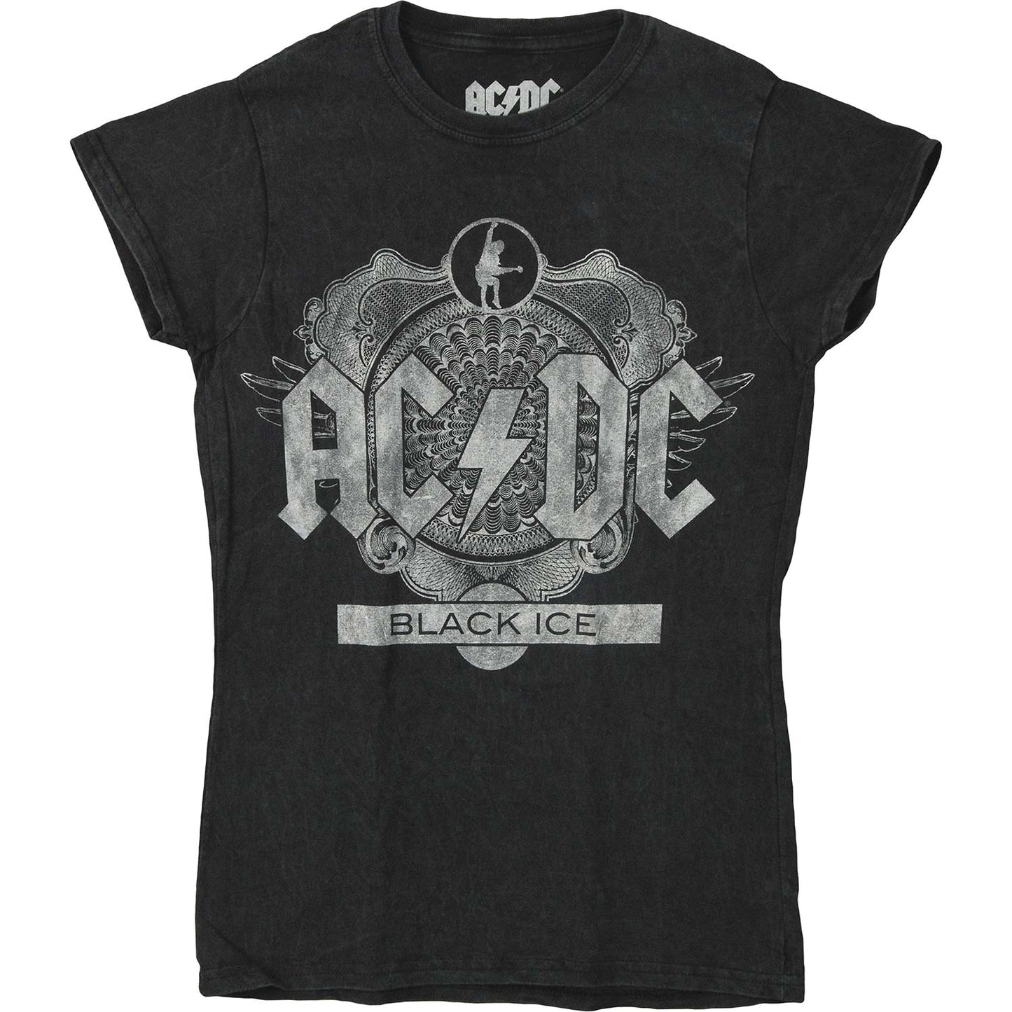 AC/DC Black Ice Vintage Junior Top