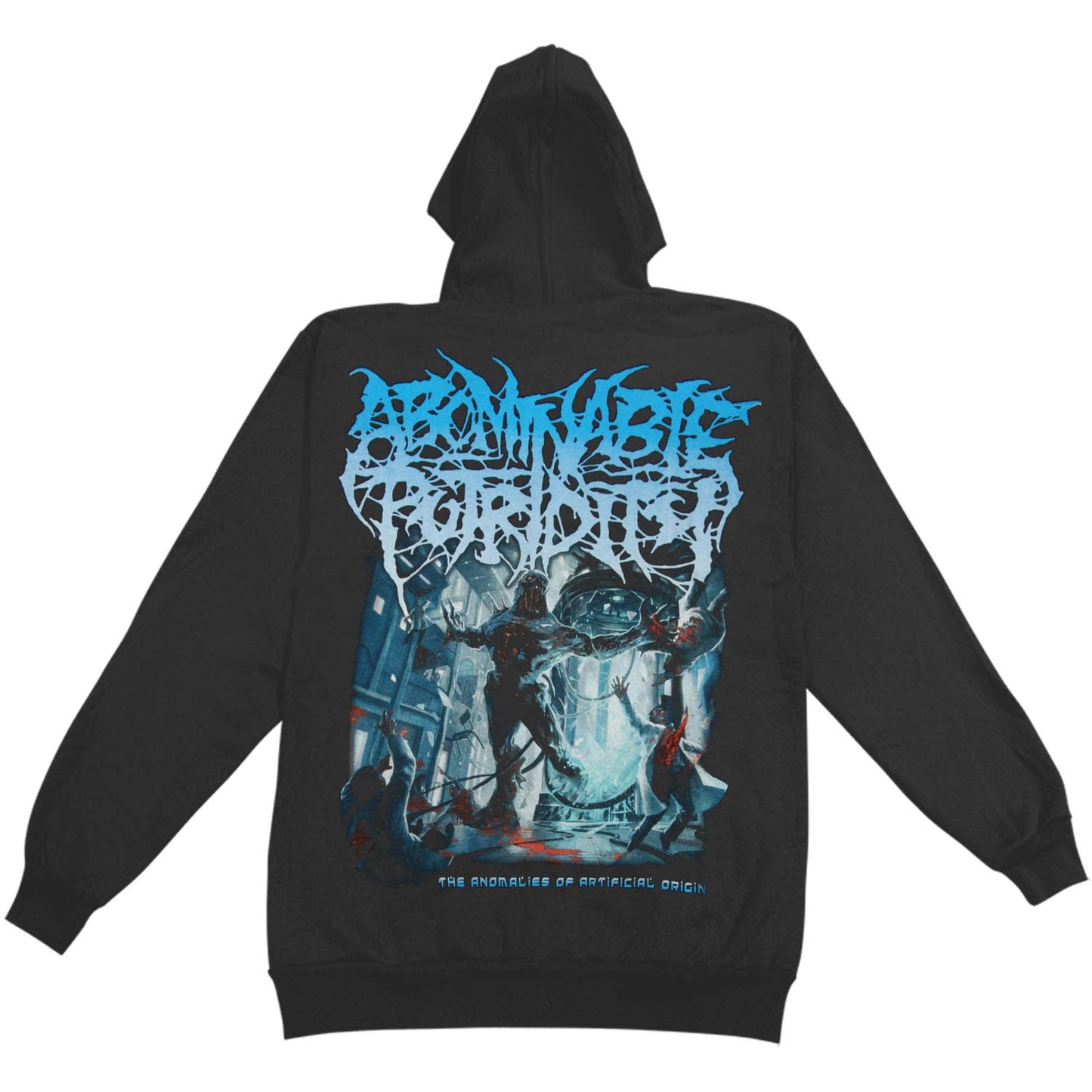 Abominable Putridity Zippered Hooded Sweatshirt