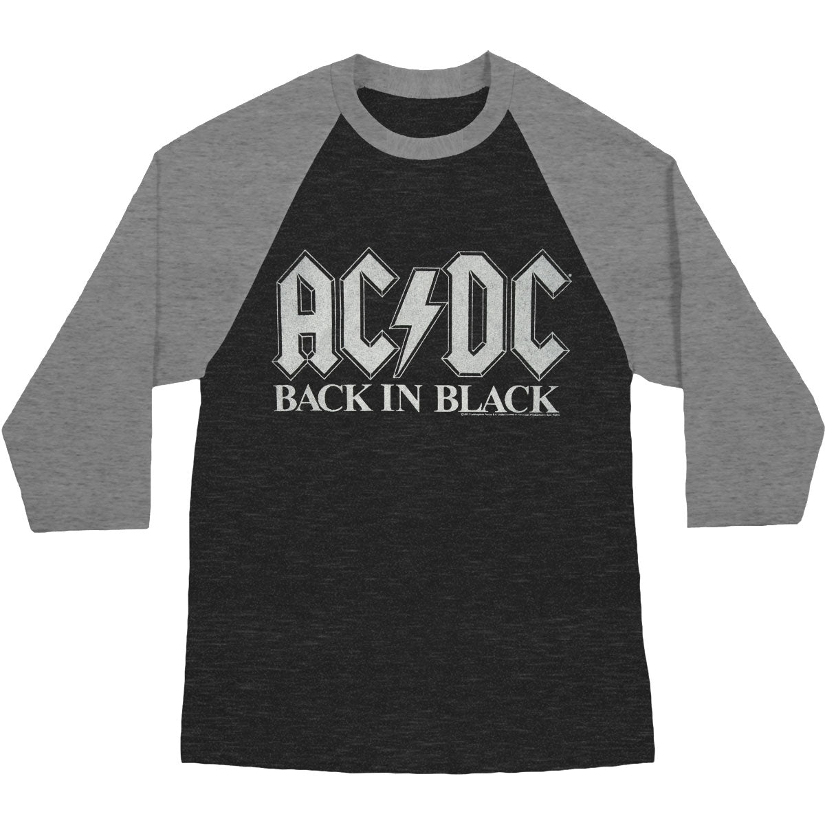 AC/DC Back In Black Baseball Jersey