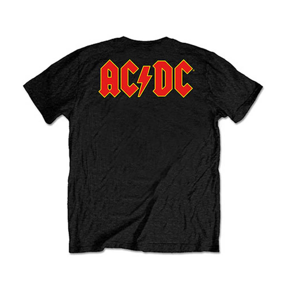AC/DC Logo (Back Print/Retail Pack) Slim Fit T-shirt