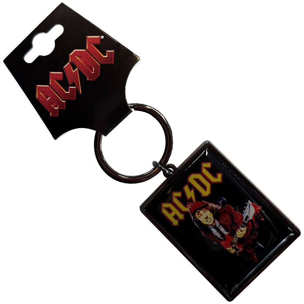 AC/DC Angus Metal Key Chain