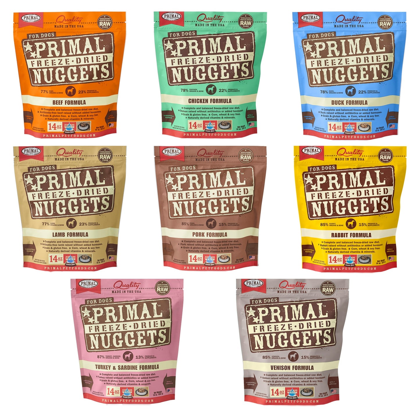 Primal Freeze-Dried Canine Nuggets