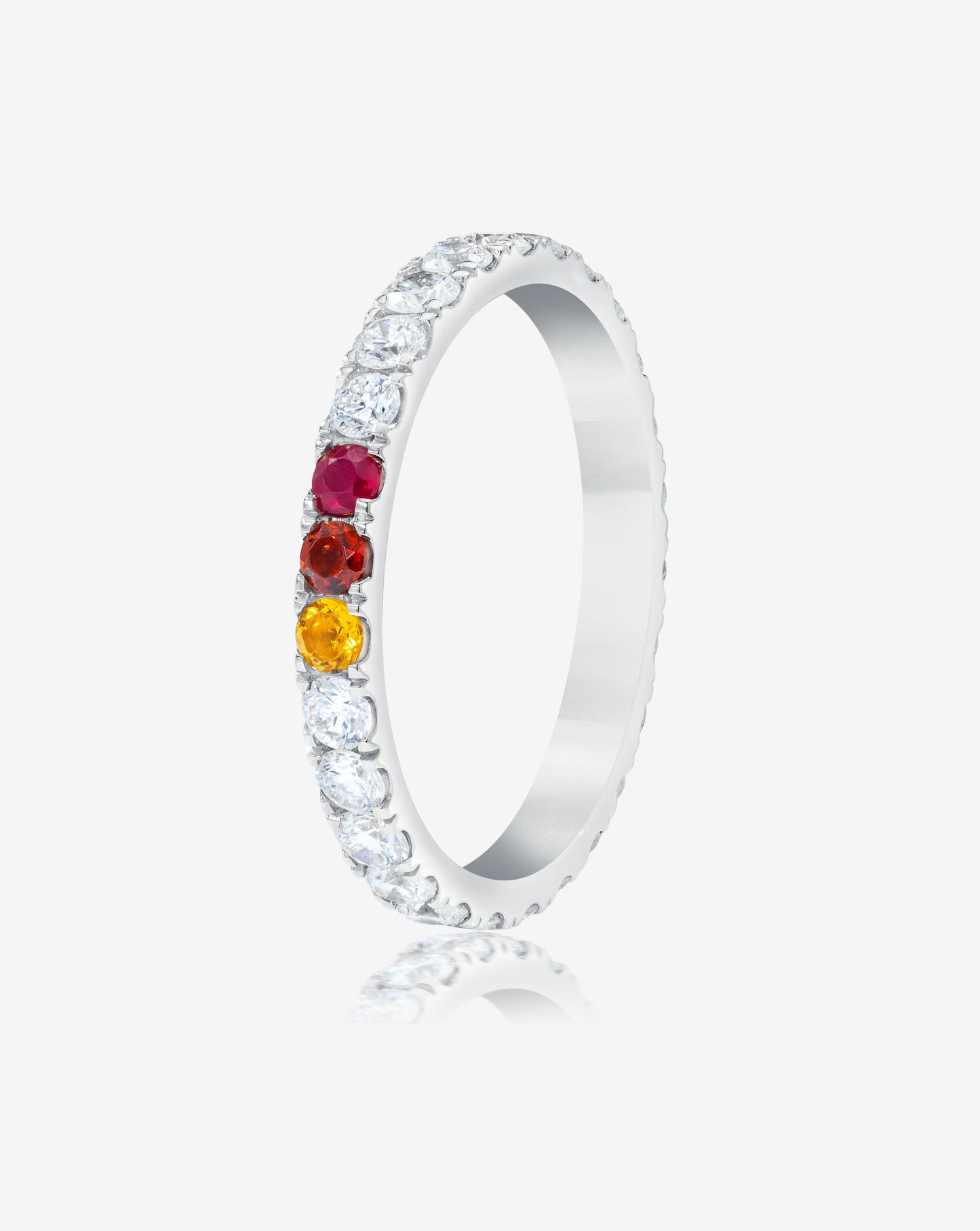2.5 mm Personalized Classic Diamond Band | Platinum