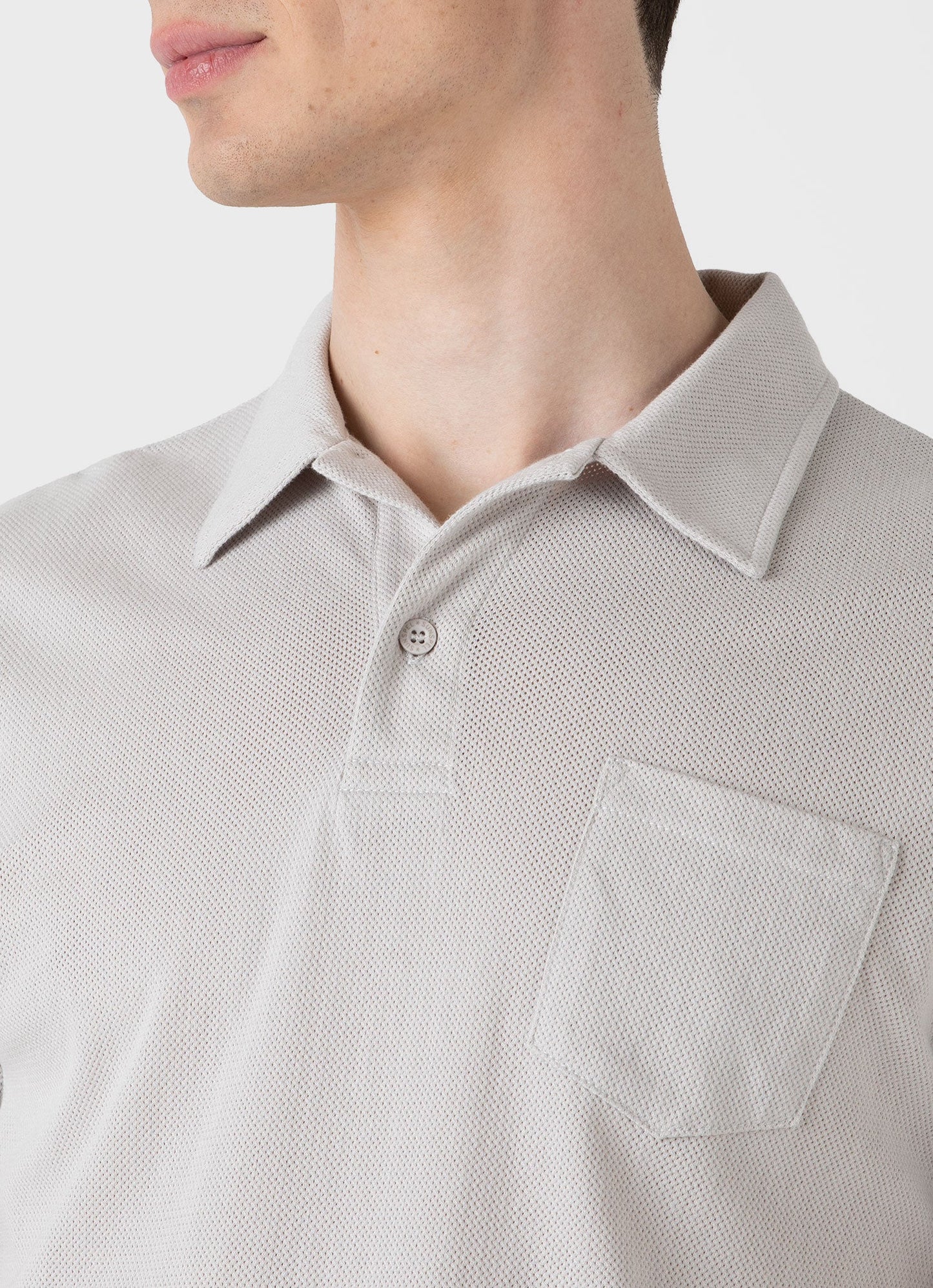 Mens Riviera Polo Shirt In Putty Mpol1026 Whhq