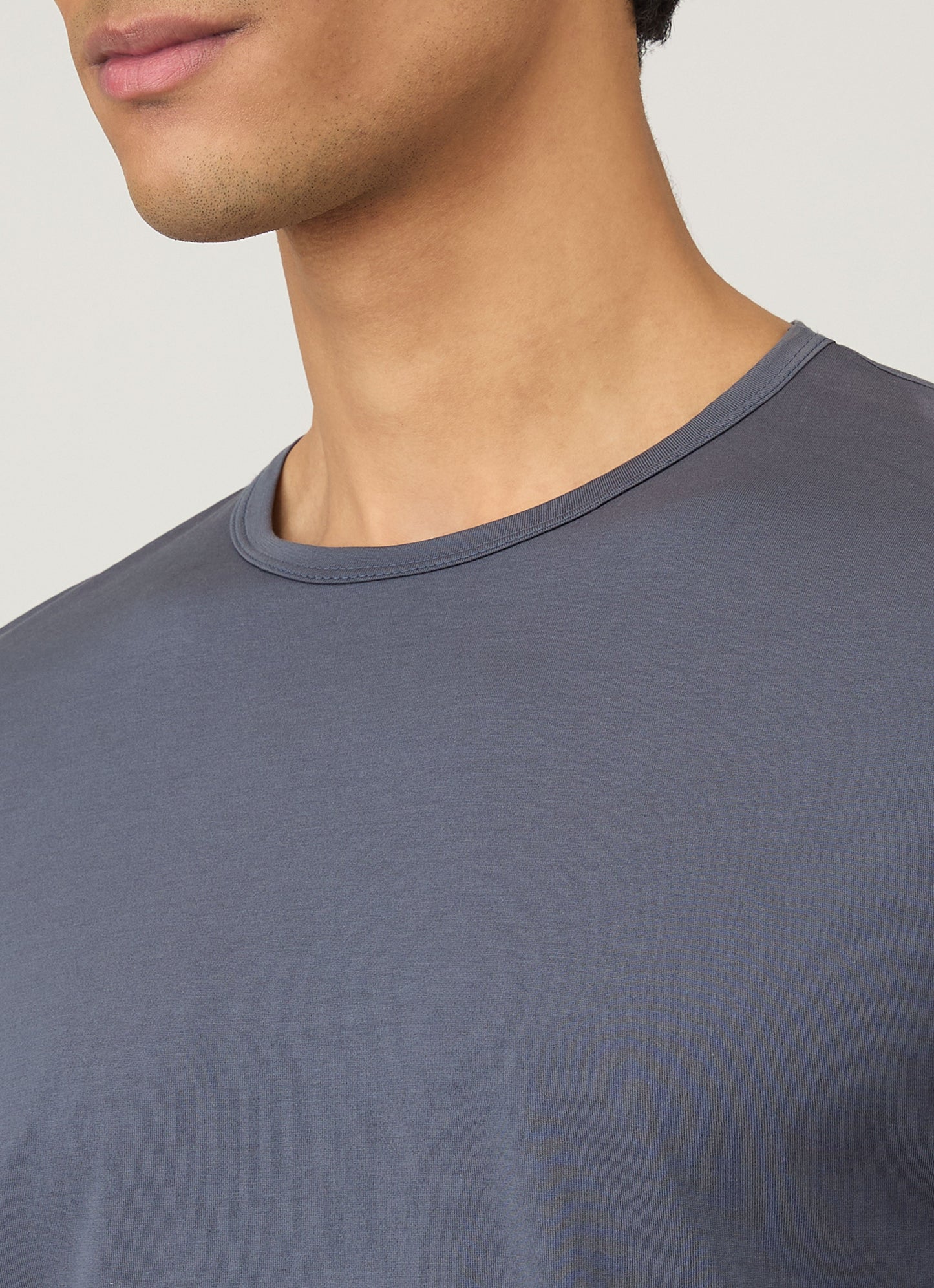 Mens Classic Tshirt In Slate Blue Mtsh0001 Buua