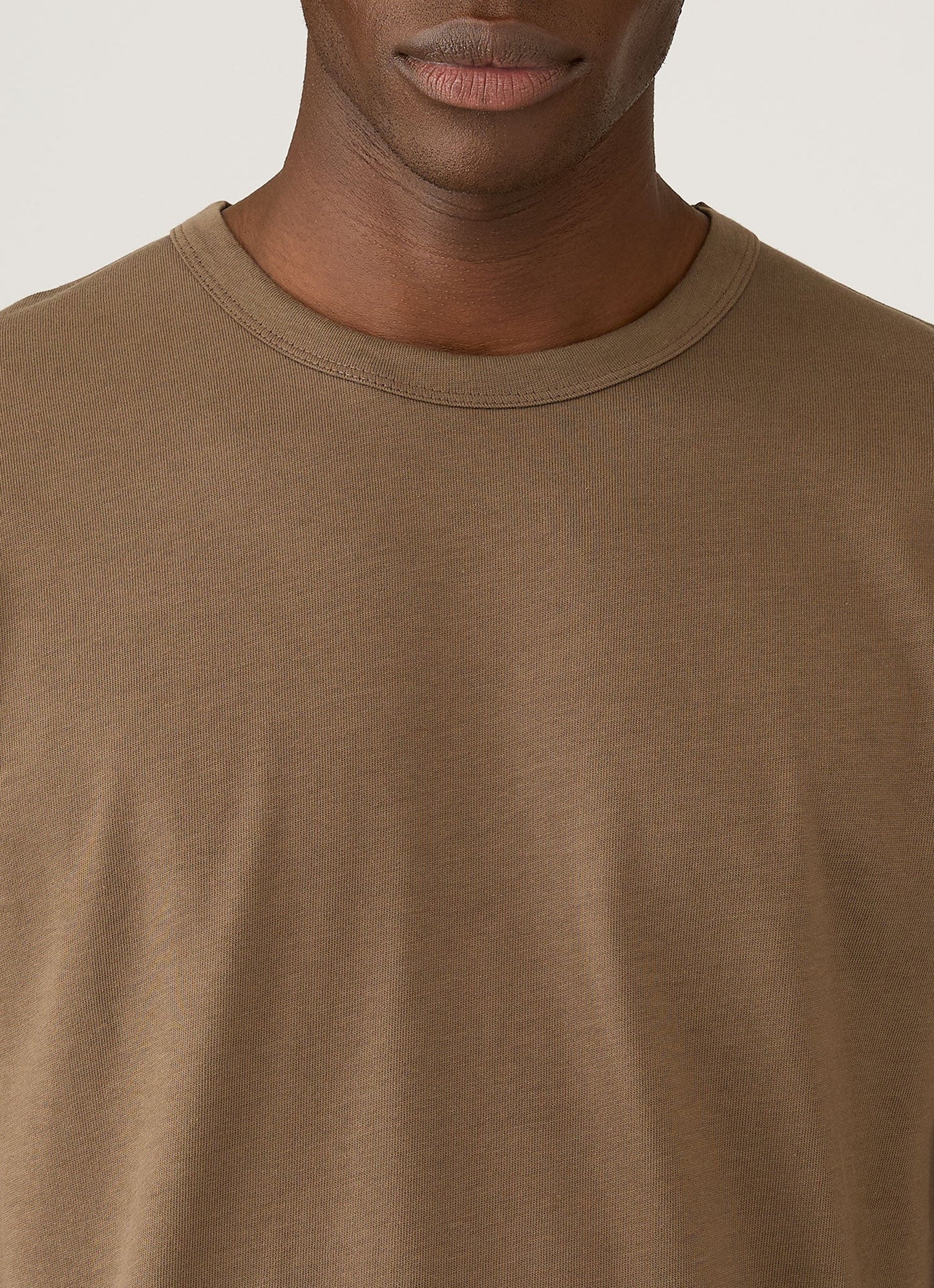 Mens Heavyweight Jersey Tshirt In Dark Cedar Mtsh0187 Brgr