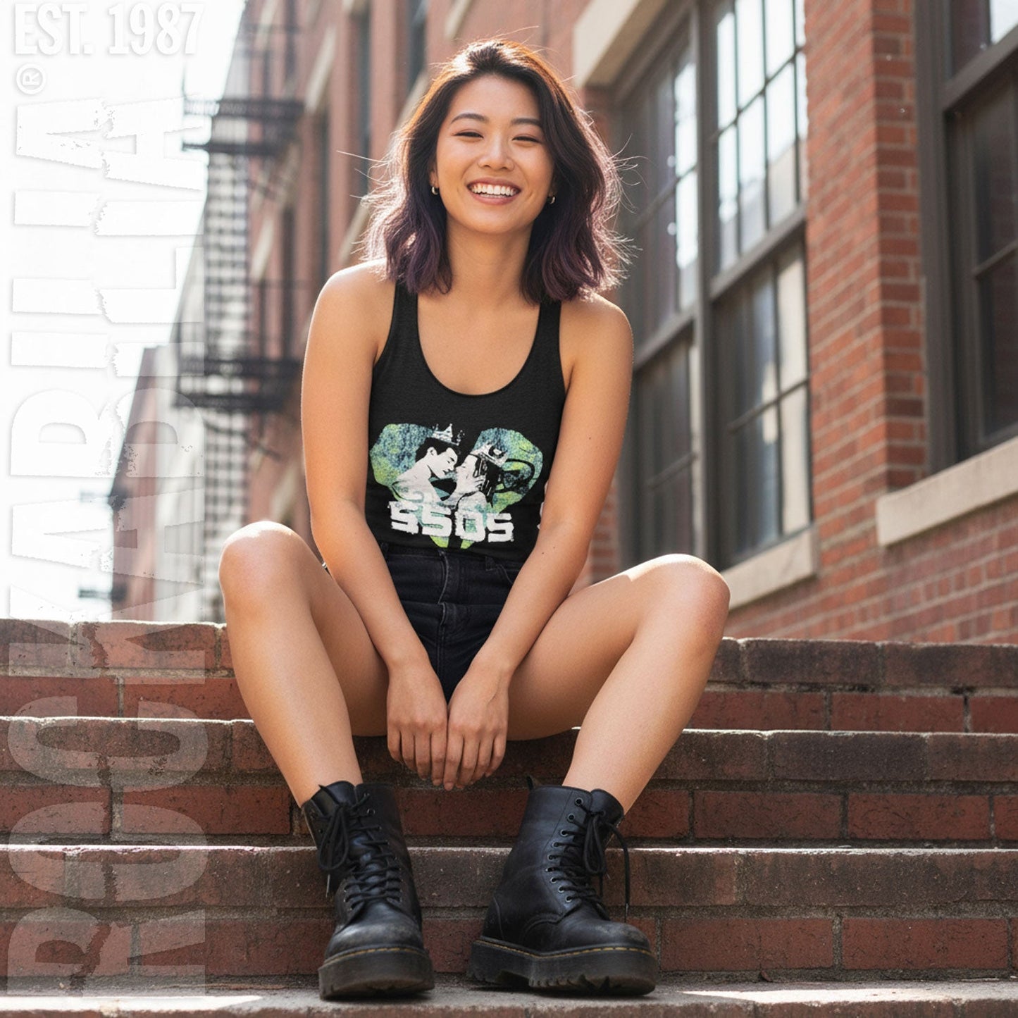 5 Seconds Of Summer Kiss Womens Tank