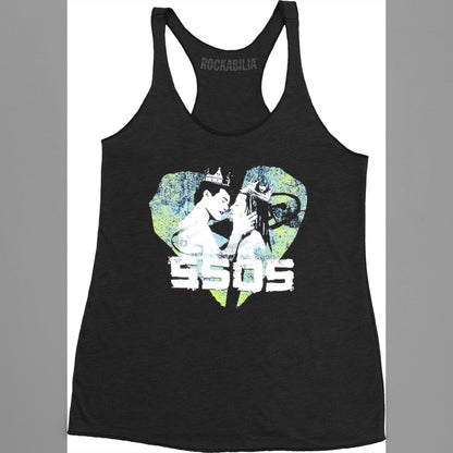 5 Seconds Of Summer Kiss Womens Tank