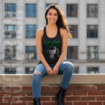 AC/DC Angus Growl Womens Tank