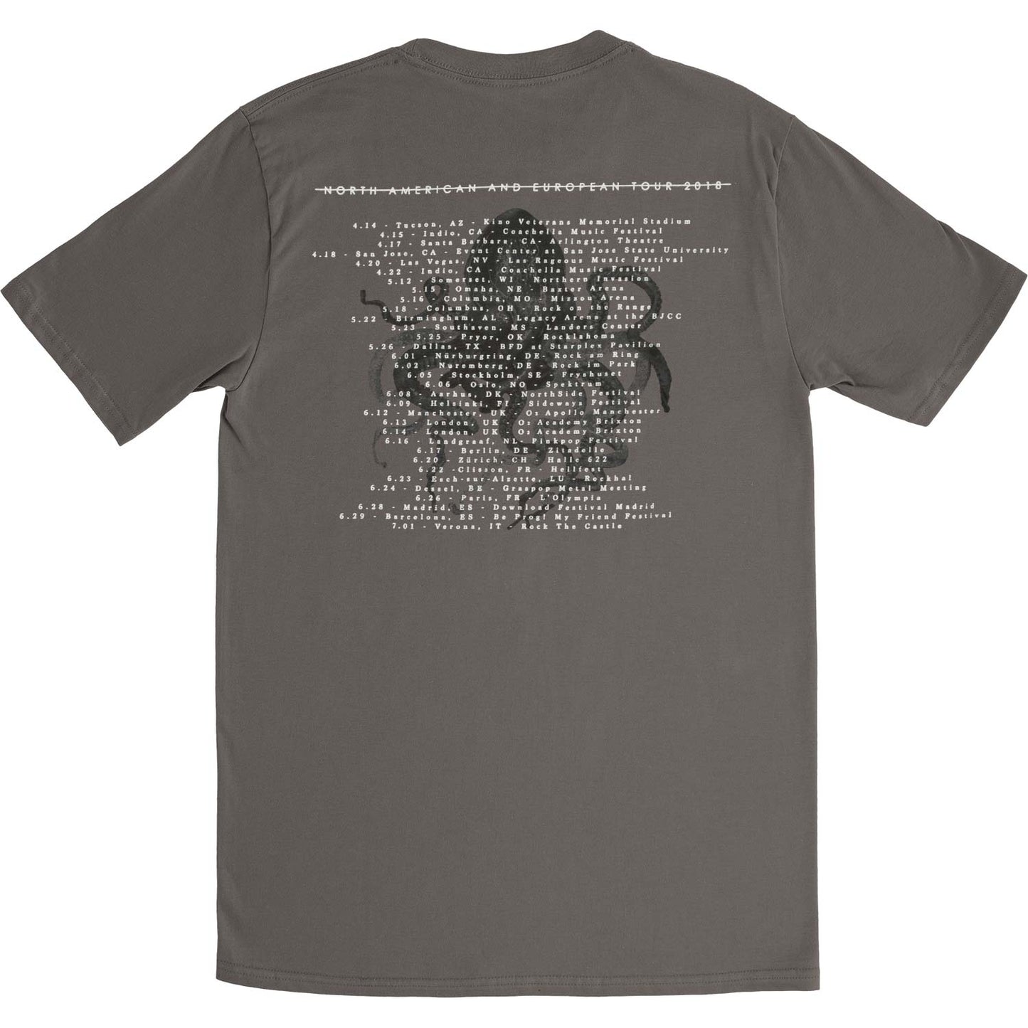 A Perfect Circle Octocircle 2018 Slim Fit T-shirt