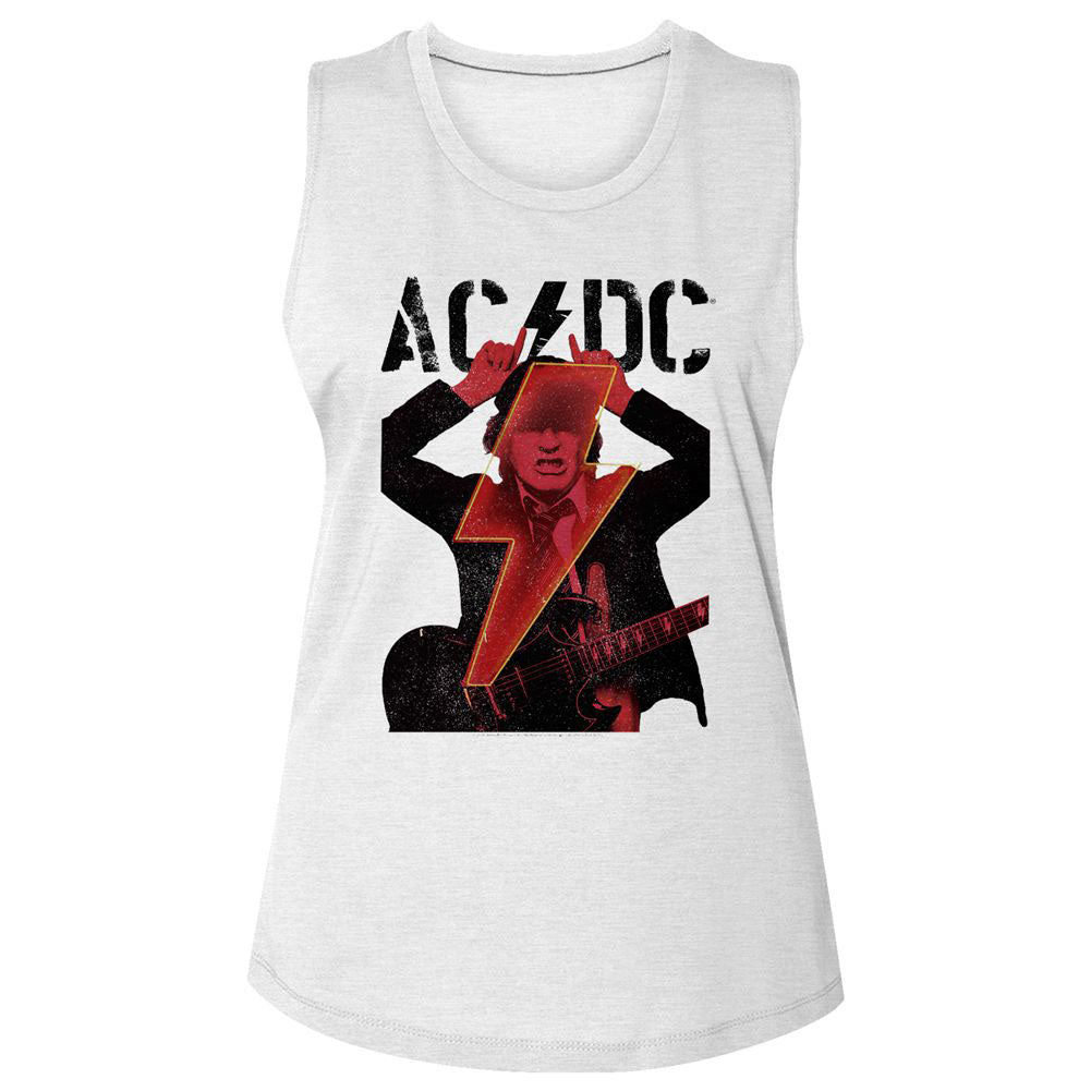 AC/DC Angus Horns & Bolt Junior Top
