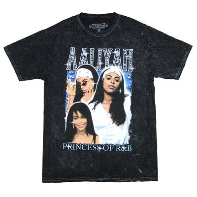 Aaliyah Diamonds Stonewash Tee Tie Dye T-shirt