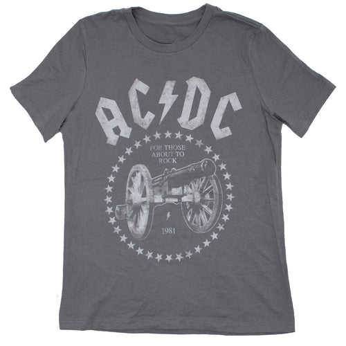 AC/DC California We Salute You 2015 Tour Tee Junior Top