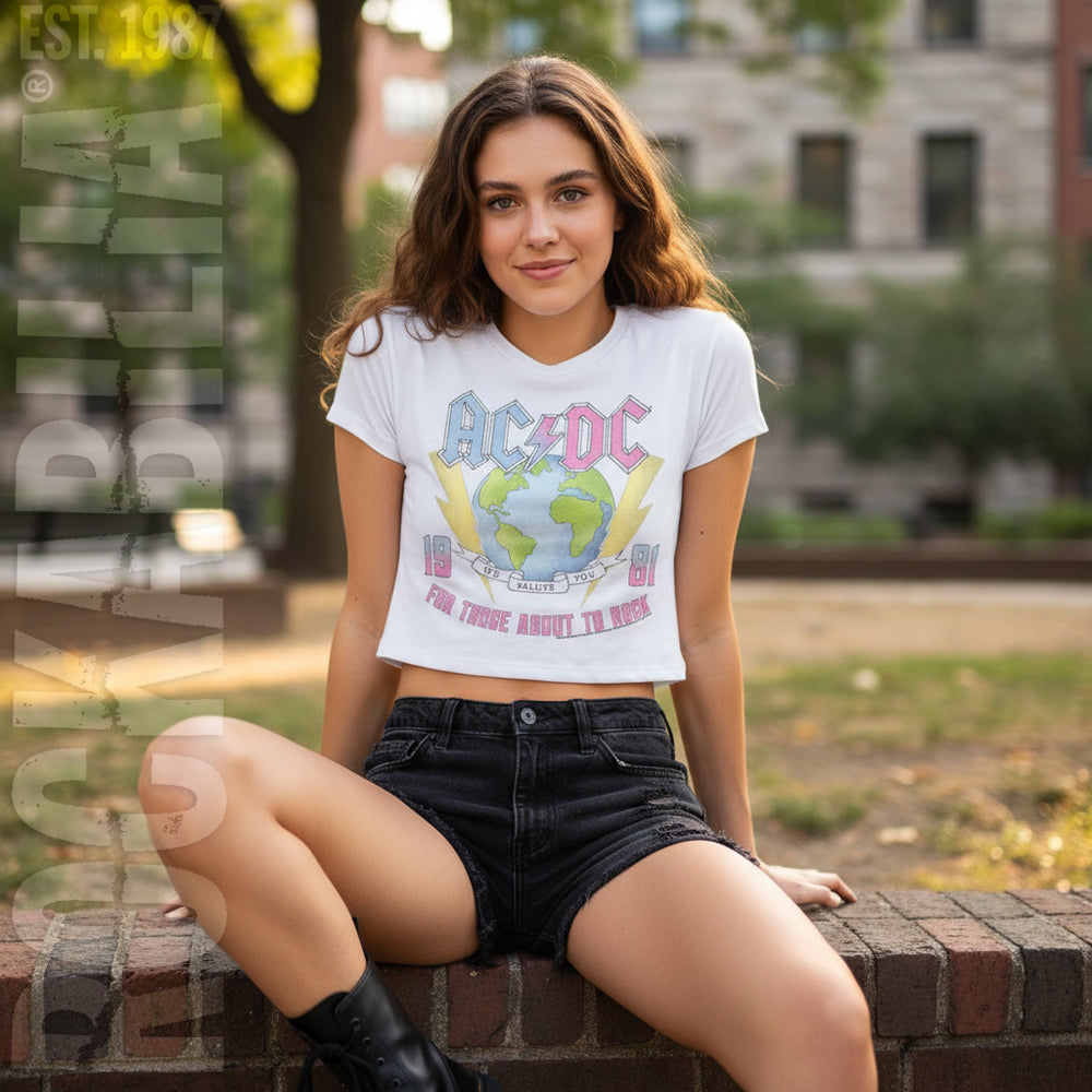 AC/DC AC/DC Earth For Those About To Rock Junior Top