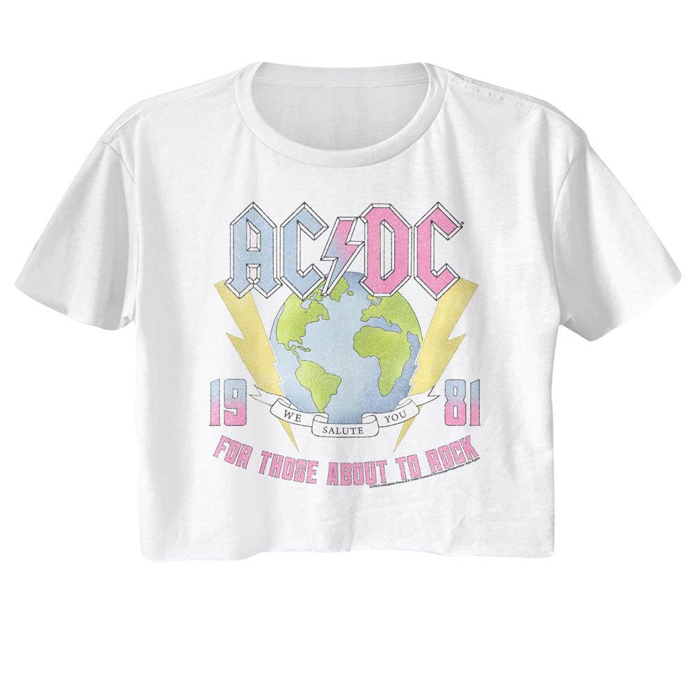 AC/DC AC/DC Earth For Those About To Rock Junior Top