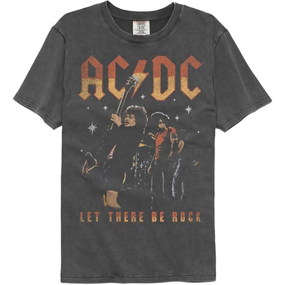AC/DC AC/DC Let There Be Rock F B Comfort Color T-shirt