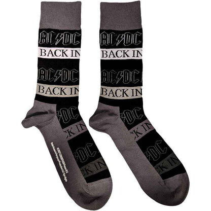 AC/DC Back In Black Socks