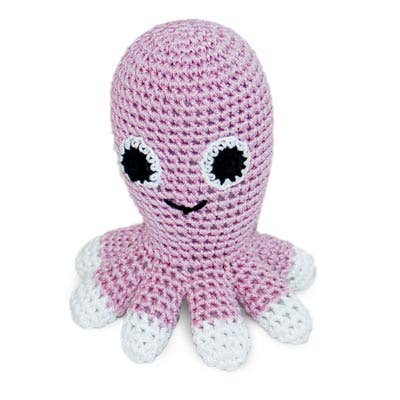 Dogo Pet Octopus Crochet Toy