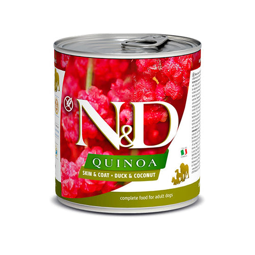 Farmina N&D Quinoa Skin & Coat Dog Food Cans