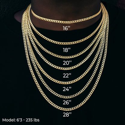 Cloister Link Chain + Bracelet Bundle in Rose Gold