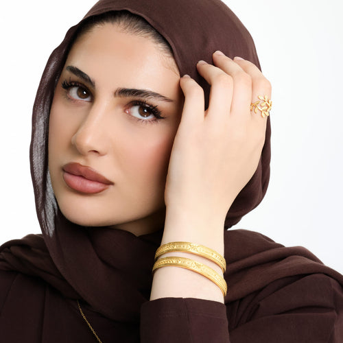 Slim Tatreez Cuff