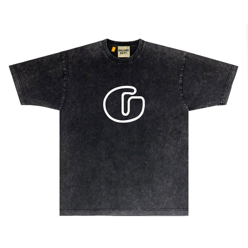 Gallery Dept T Shirts Tee Shirt Washed and Worn Short Sleeve T-shirt Blouse
