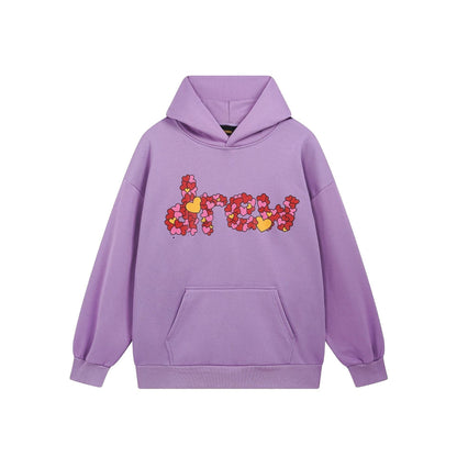 Drew House Hoodie Unisex Loose Casual Fleece Hoodie
