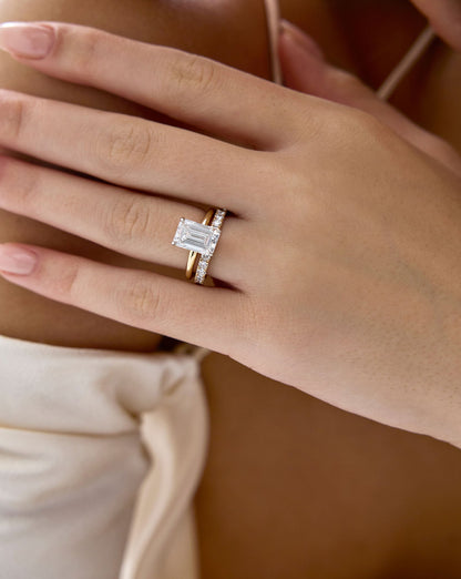 2.5 mm Personalized Classic Diamond Band | Platinum