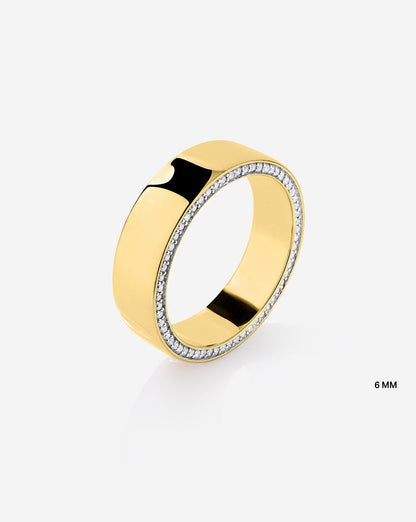 Brilliant Pavé Cigar Band