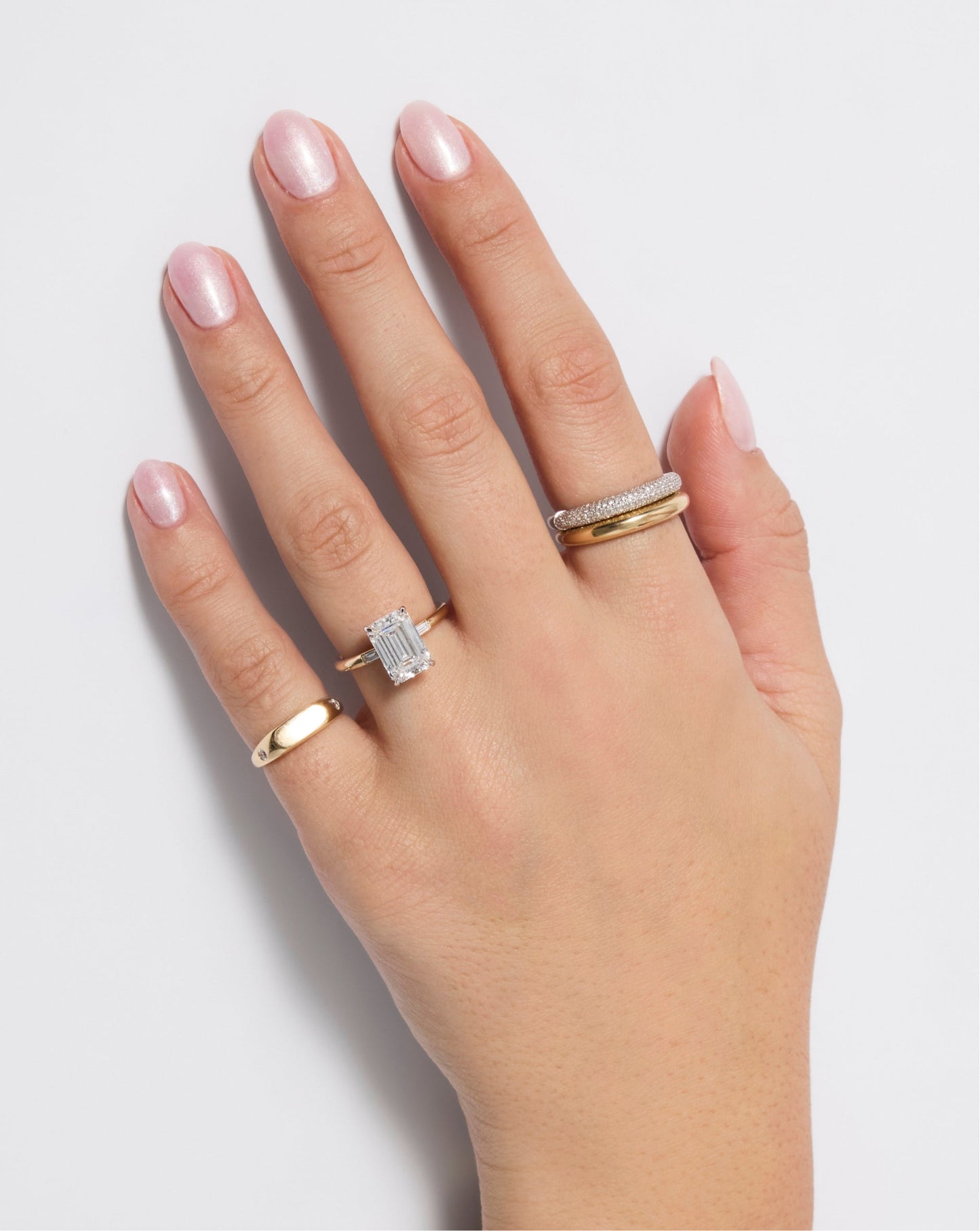 Cloud Inlay Baguette