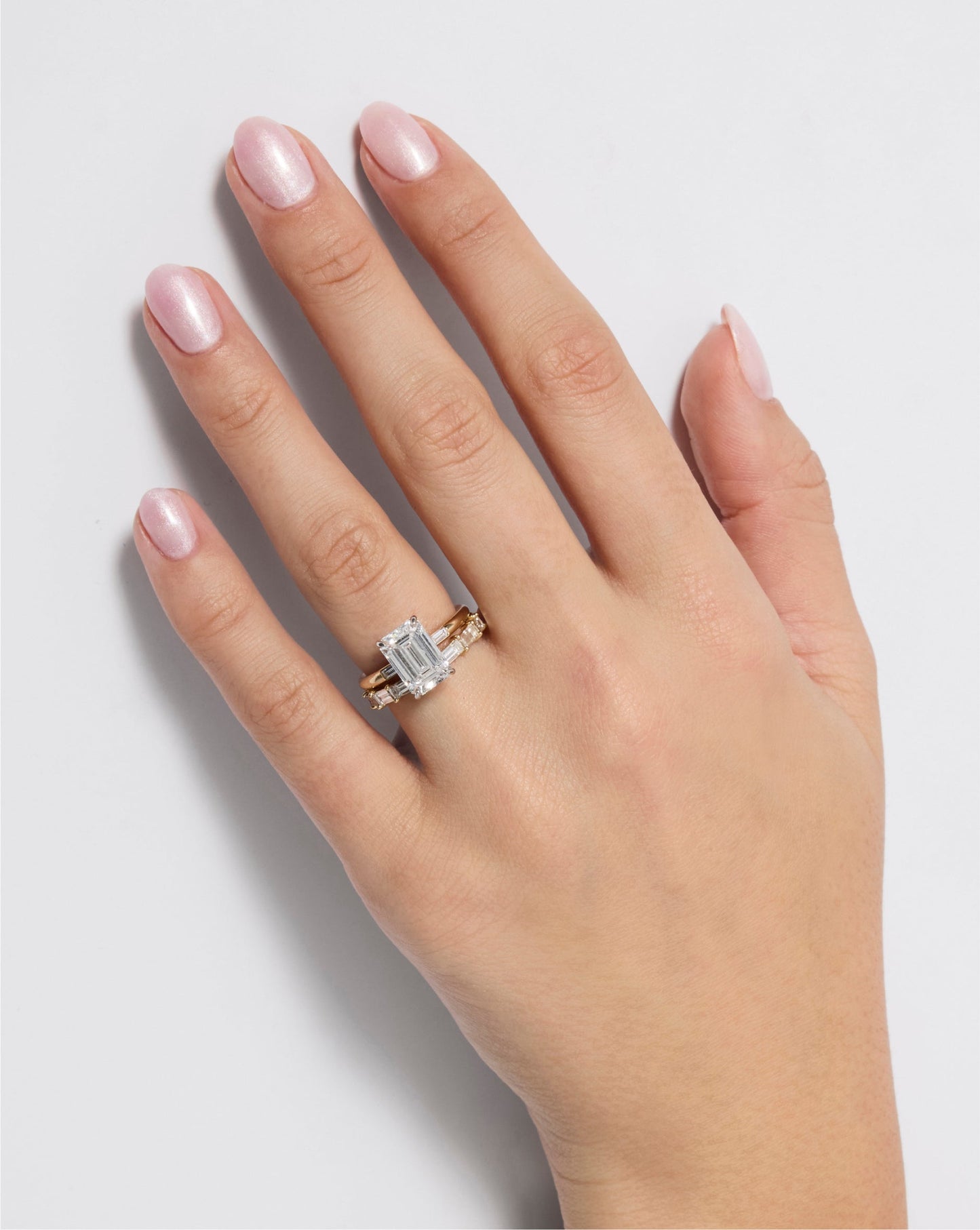 Cloud Inlay Baguette