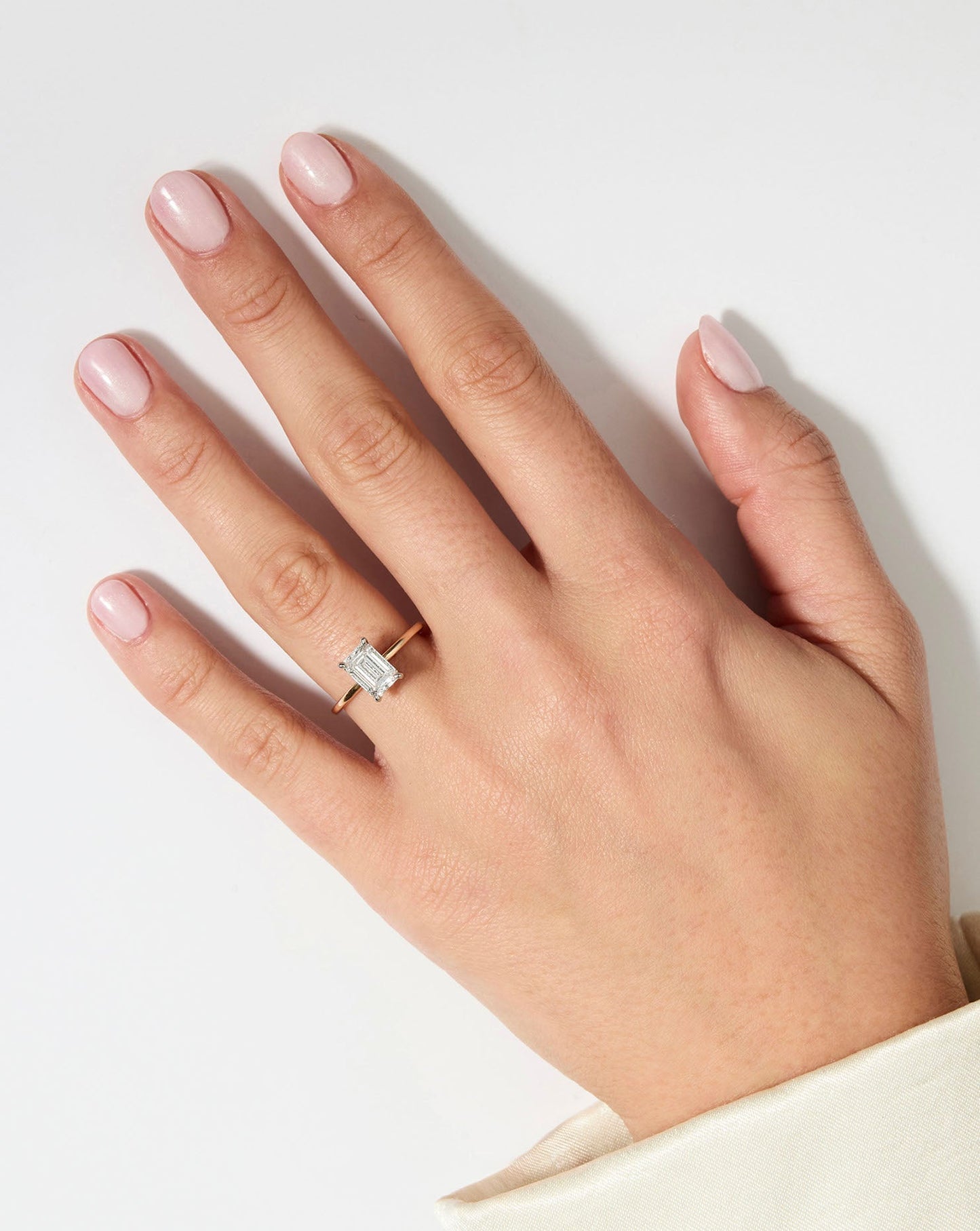 2.10 Emerald Lab Diamond in Whisper Thin®