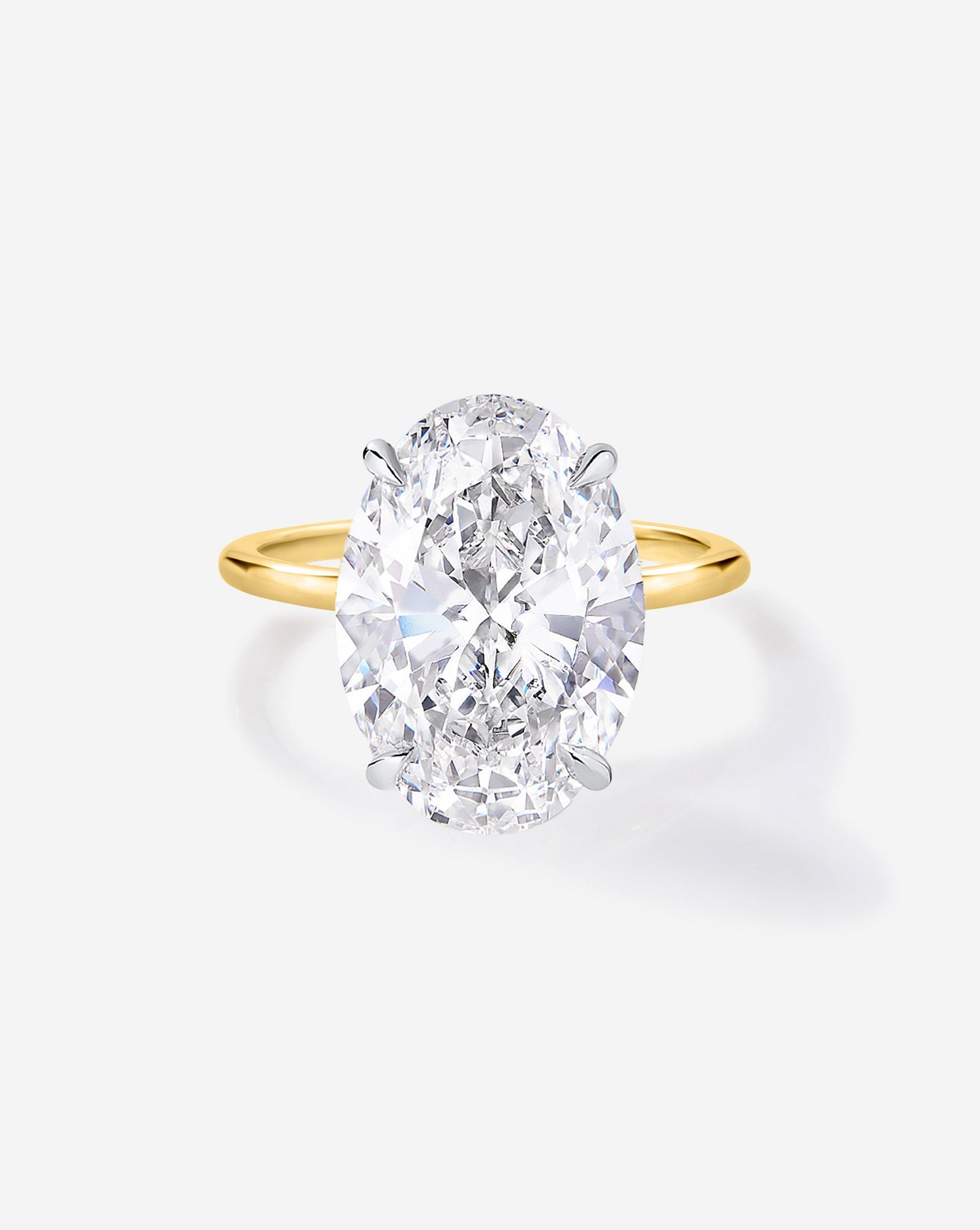 4.53 Oval Lab Diamond in Whisper Thin®