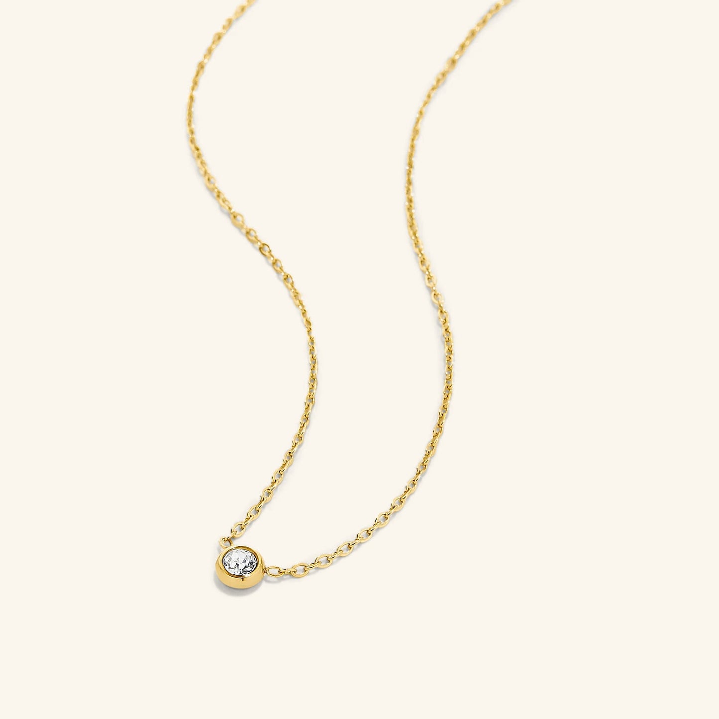Bezel Necklace