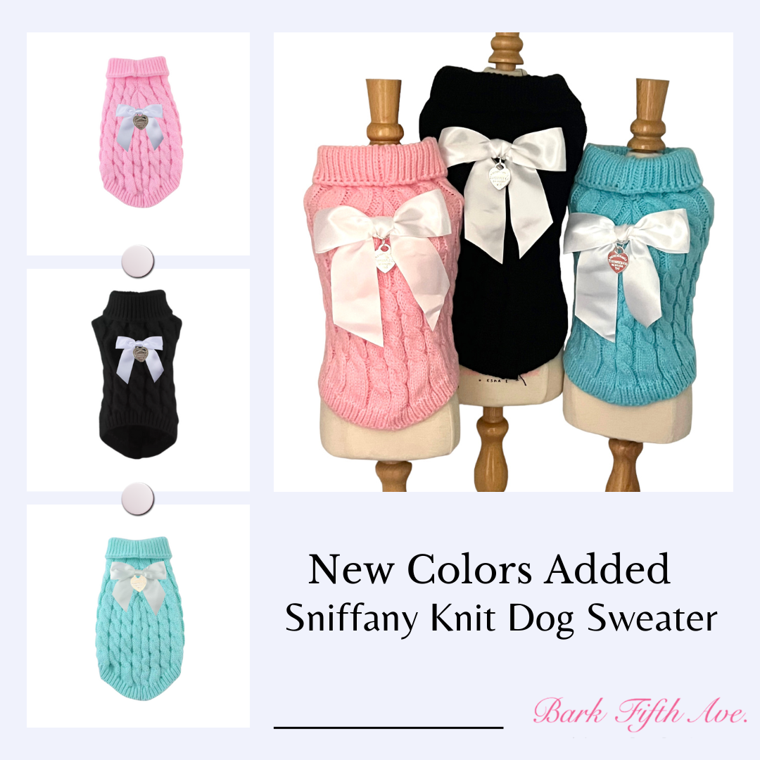 Bark Fifth Avenue - Sniffany Knit Dog Sweater