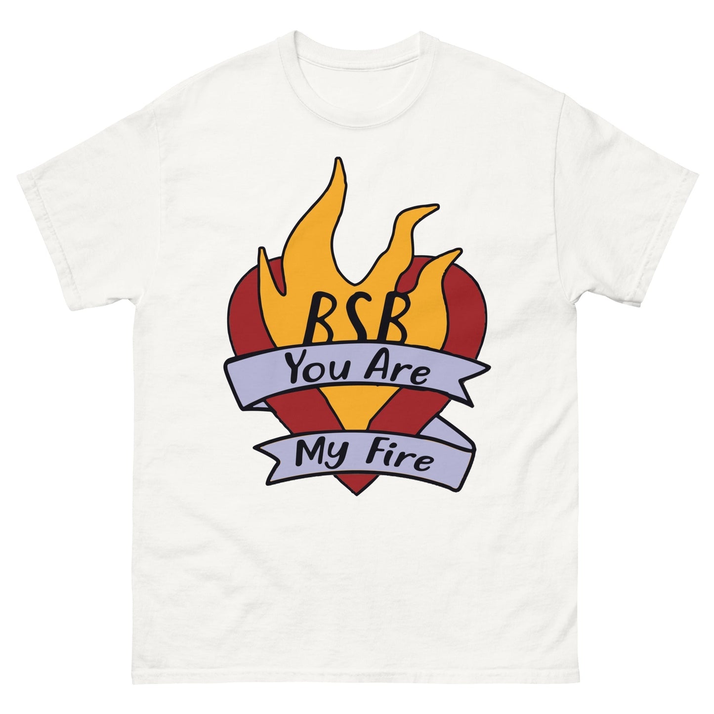 - Backstreet Boys - Hand Sketched Fire T-Shirt