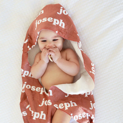Personalized Hooded Towel | Solids