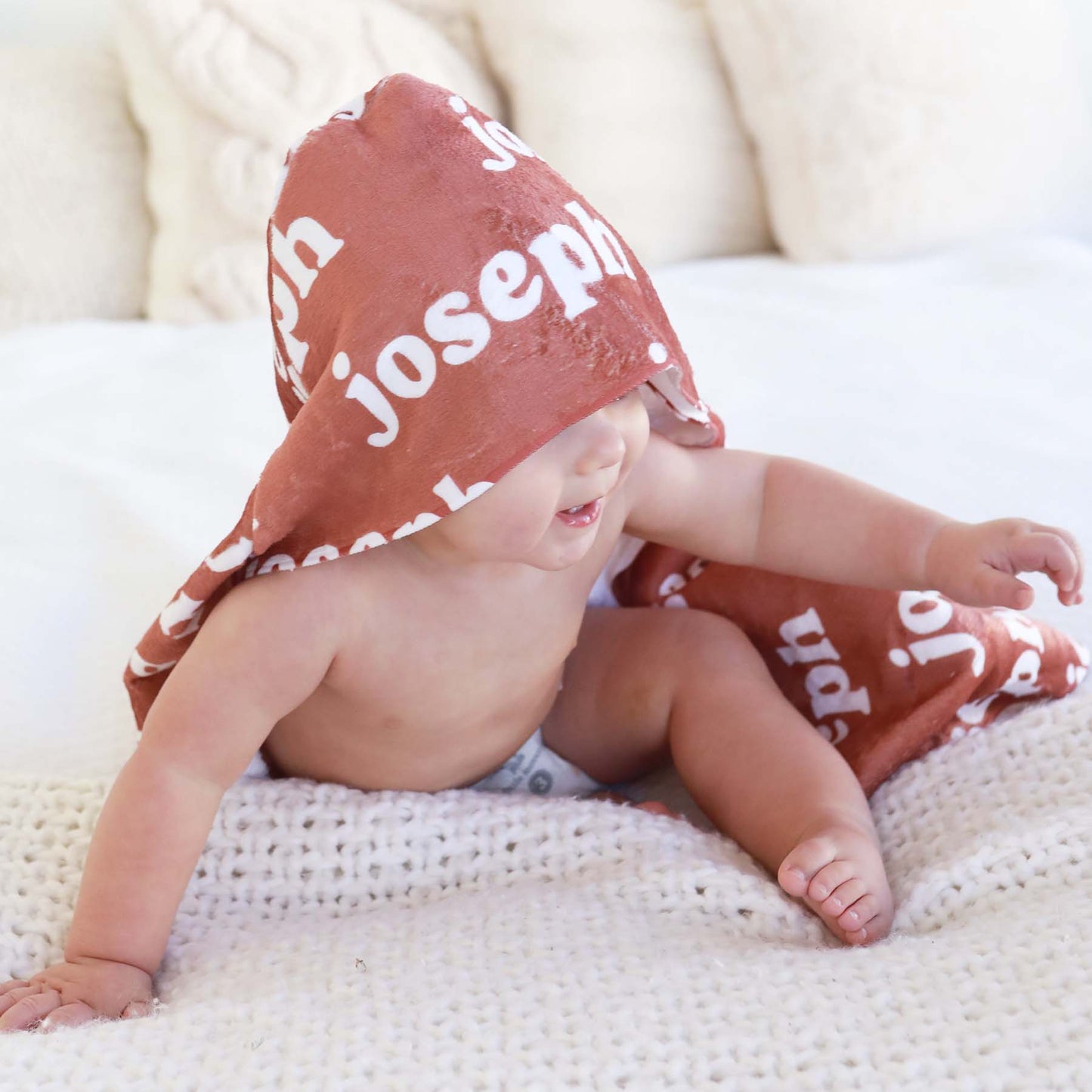 Personalized Hooded Towel | Solids