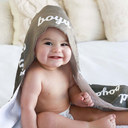 Personalized Hooded Towel | Solids