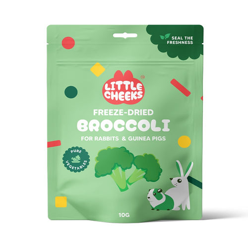 Little Cheeks - Freeze Dried Broccoli for Small Animal 10g