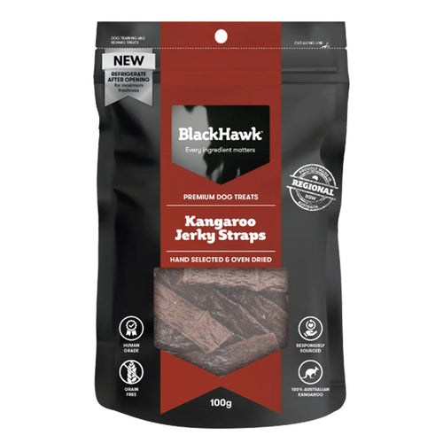 Black Hawk - Dog Kangaroo Jerky Straps