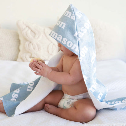 Personalized Hooded Towel | Solids