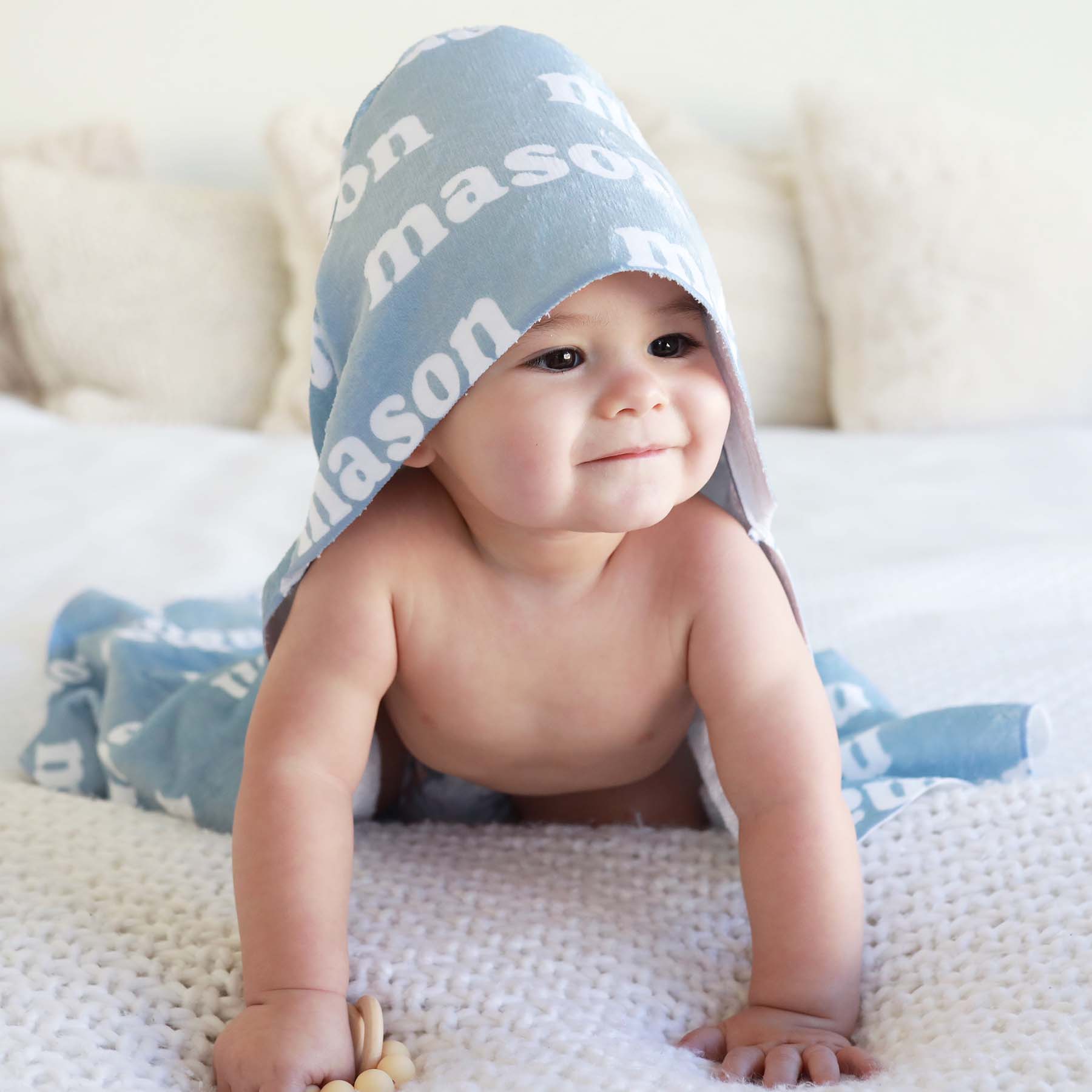 Personalized Hooded Towel | Solids