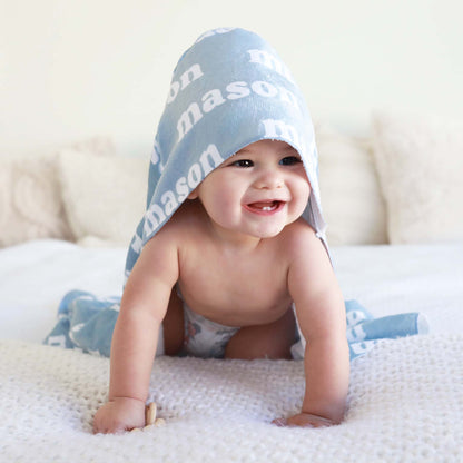 Personalized Hooded Towel | Solids
