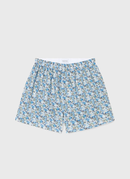 Mens Liberty Print Boxer Shorts In Liberty Libby Floral Mbox4701L Butl