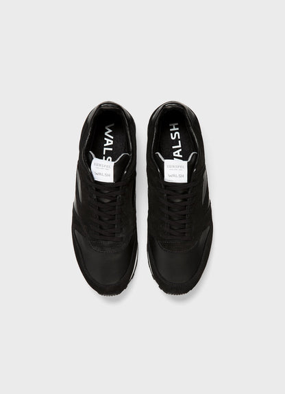 Mens Sunspel And Walsh Trainer In Black