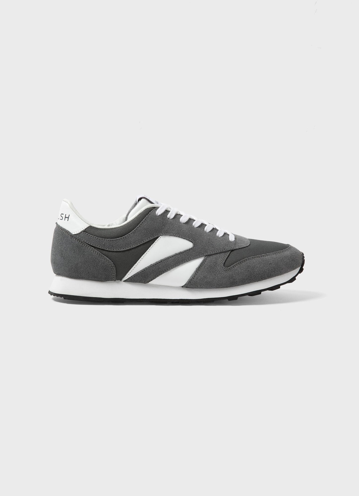 Mens Walsh Sunspel Trainer In Grey White Mftw9391 Gyeh