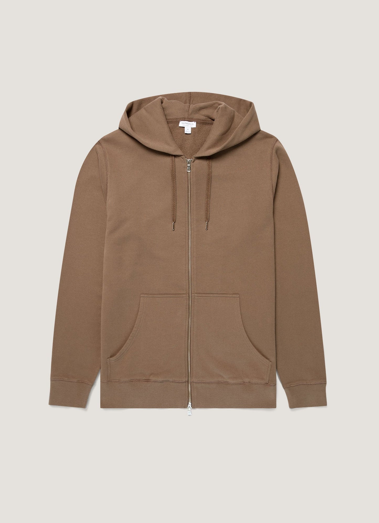 Mens Loopback Zip Hoodie In Dark Cedar Mhod1517 Brgr