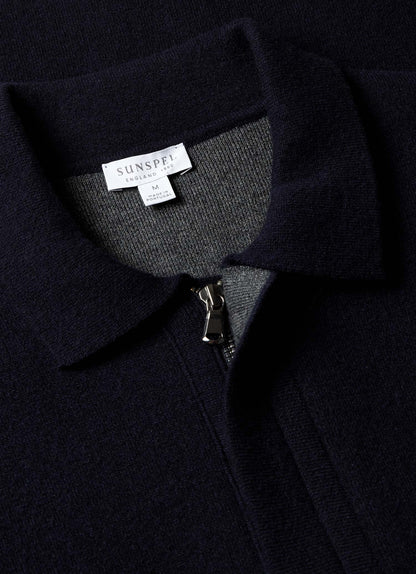 Mens Double Faced Jacket In Navy Mjac7117 Buaa